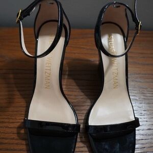 Stuart Weitzman Black Women's Wedge